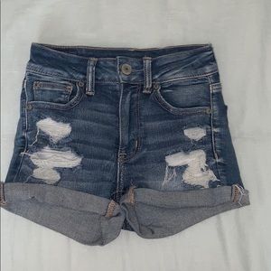 American eagle jean shorts